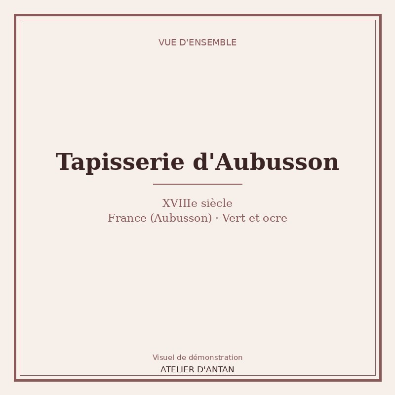 Tapisserie d'Aubusson